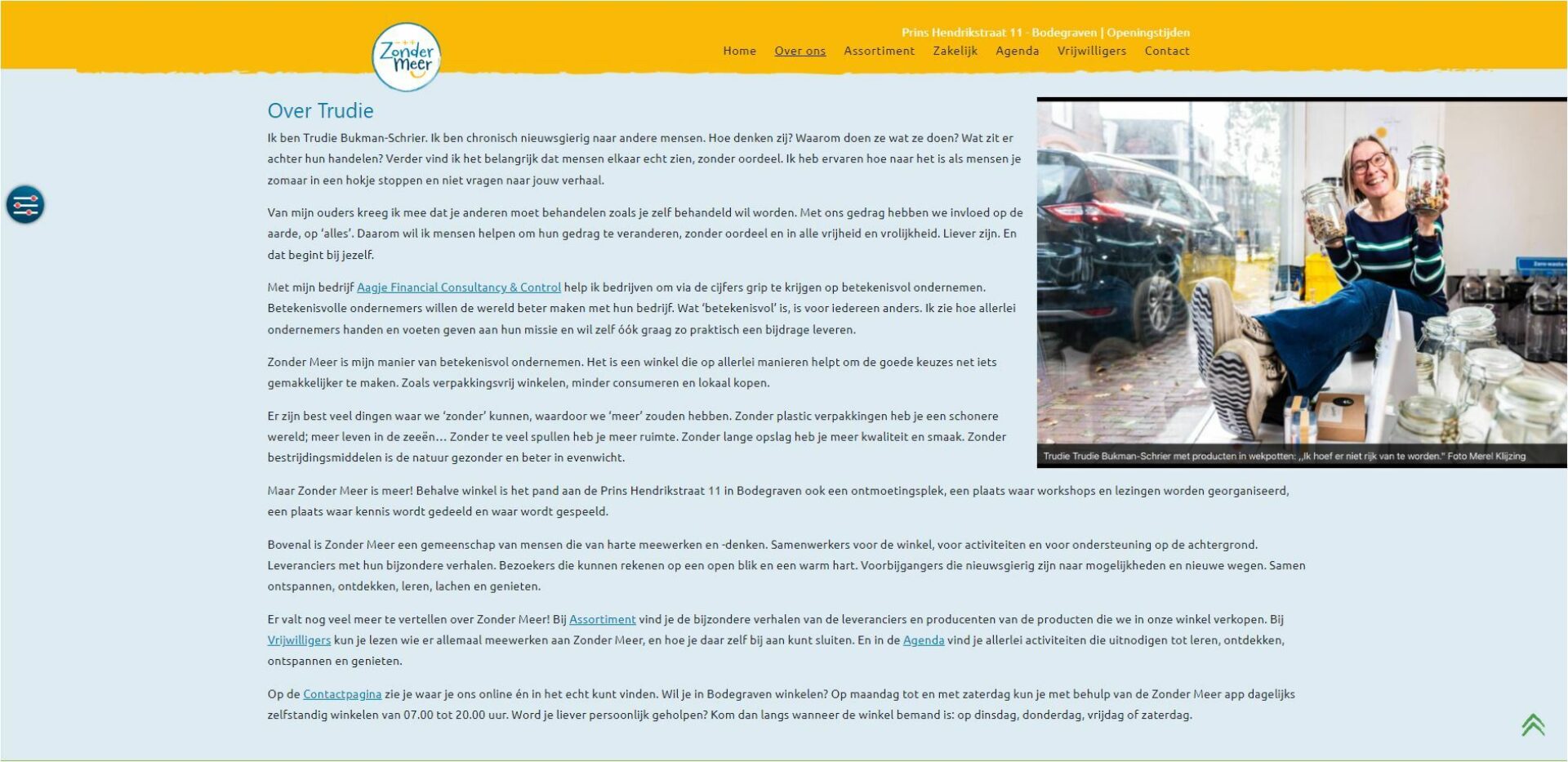 Een winkel zonder verpakkingen