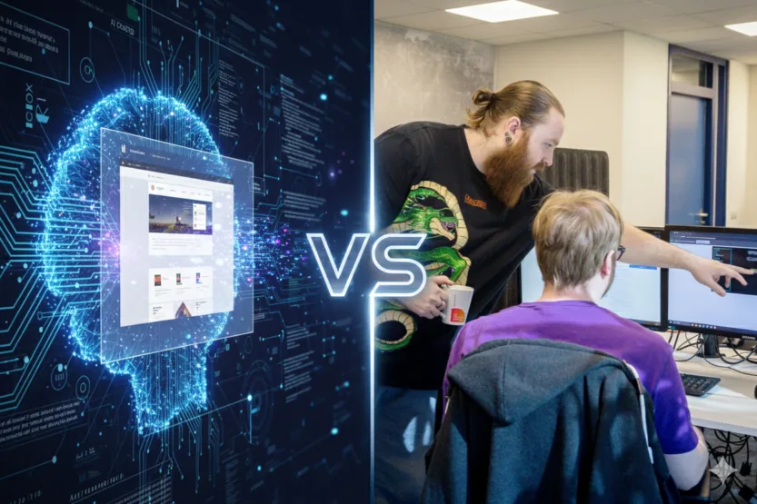 Bekijk deze blog Een website laten maken door AI of door Webburo Spring? op Webburo Spring BV