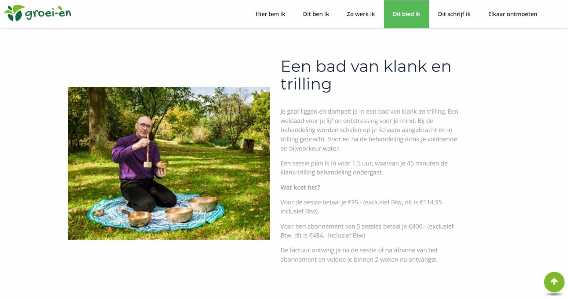 Webshop voor veelzijdige coach