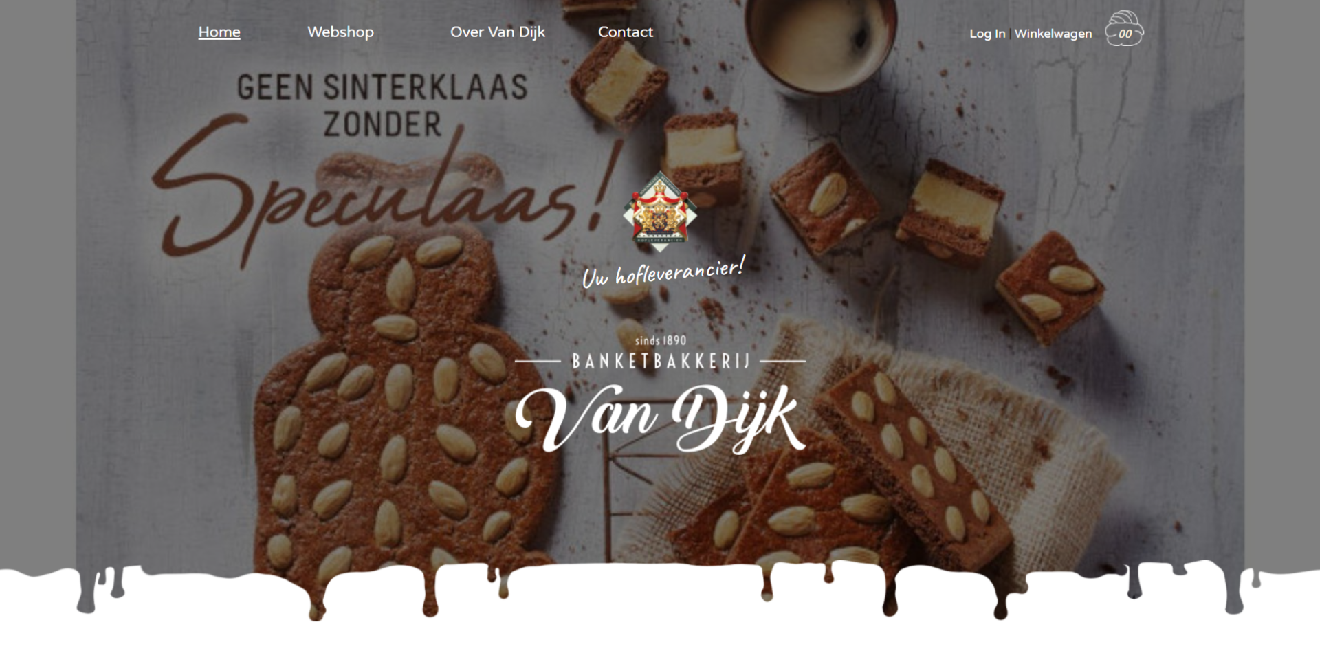 Webshop voor banketbakkerij