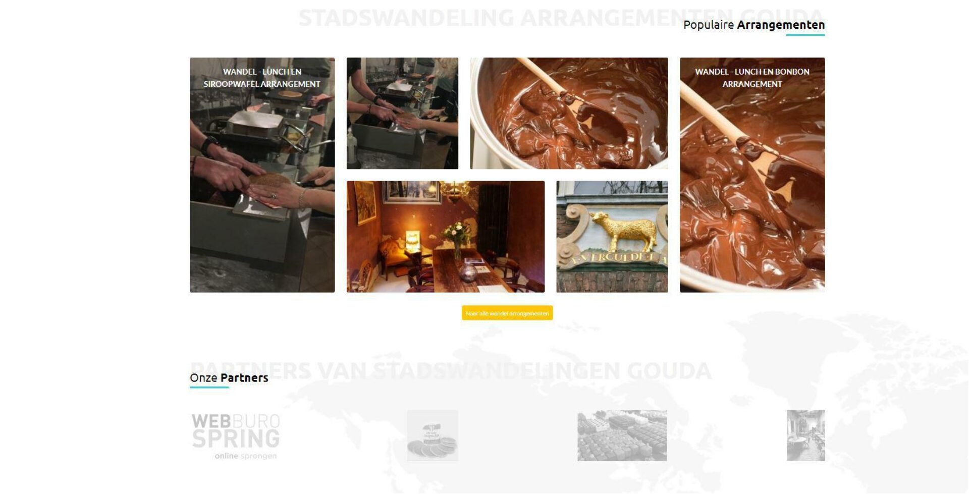 Prachtige nieuwe website voor Stadswandelingen Gouda