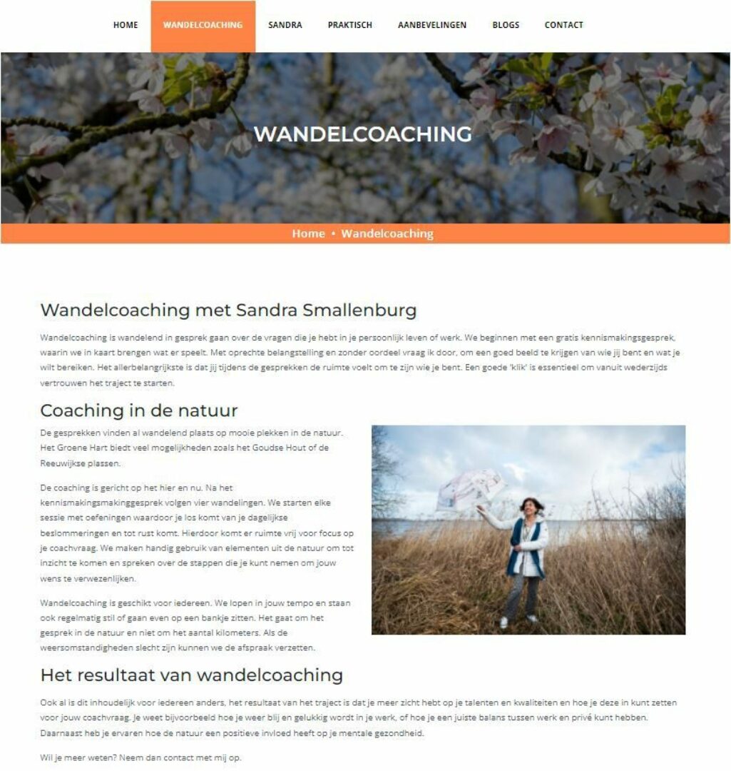 Website wandelcoaching