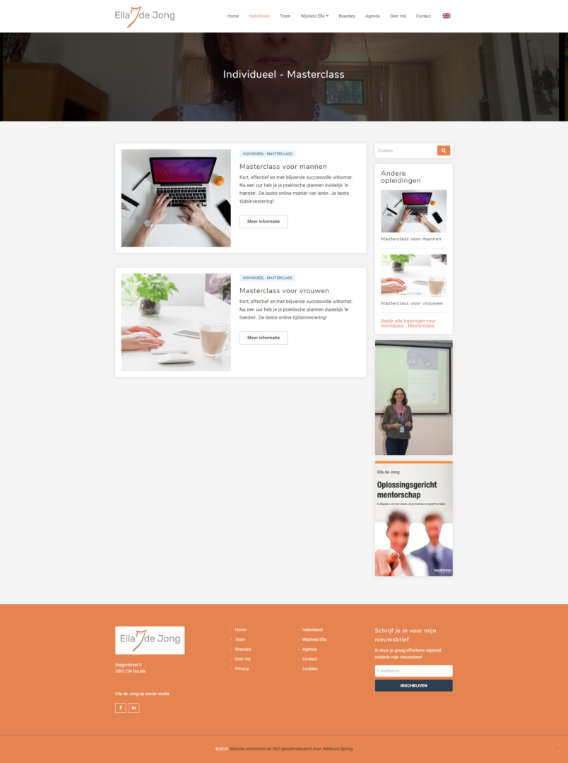 Website met API koppeling