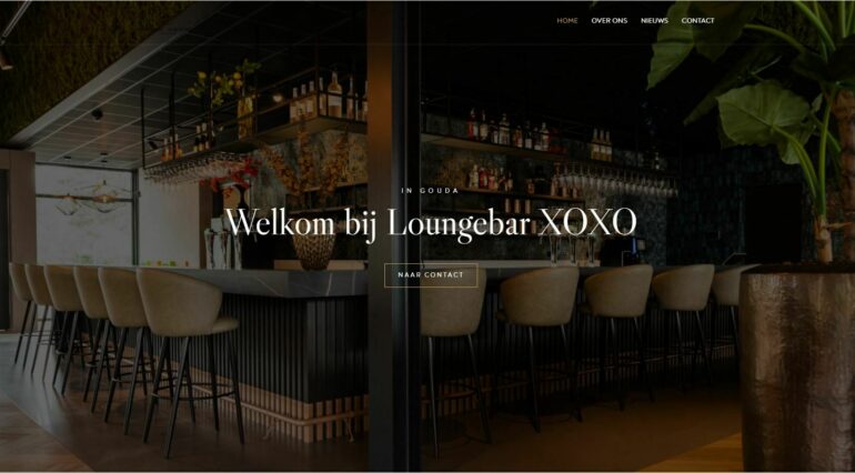 Cafe loungebar XOXO Gouda portfolio webburo spring horizontaal 1